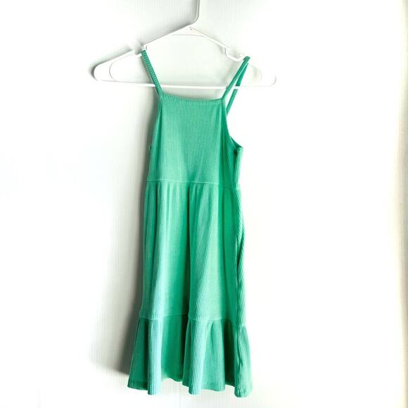 Old Navy Mint Green Ribbed Dress Size Medium - Picture 1 of 3